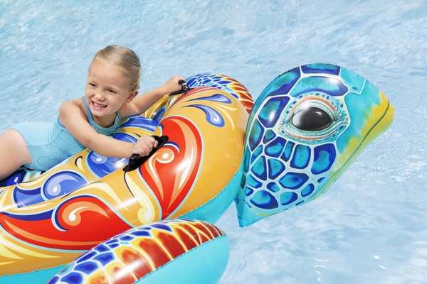 Dmuchany Materac Żółw 183 x 173 cm Bestway 41523