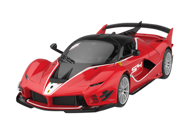 Bausteine Auto Rastar 1:18 Ferrari FXXK EVO Rot 88 Elemente