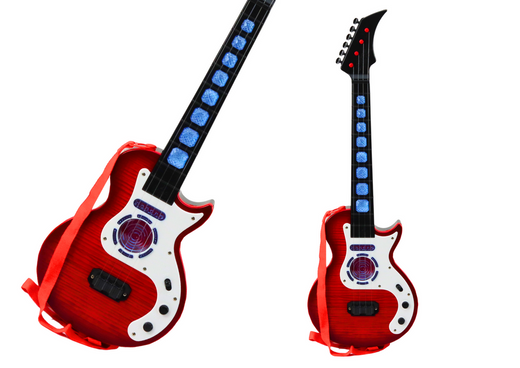 Electric Guitar for Children Light Melodies Red