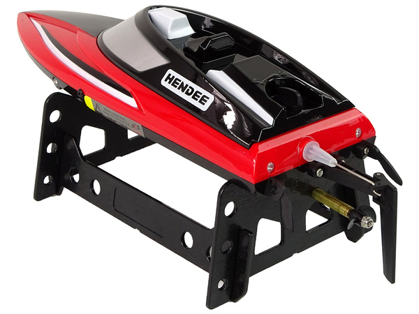 R/C Ferngesteuertes Motorboot 2,4G Rot 20-25 KM/H