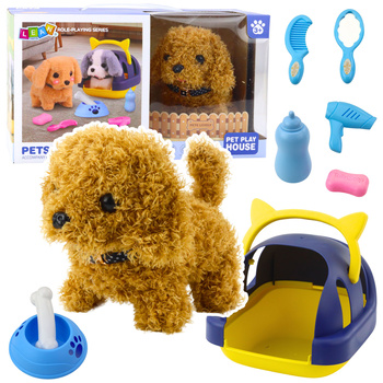 Dog Poodle Interactive Plush Walking Barking Carrier Accessories