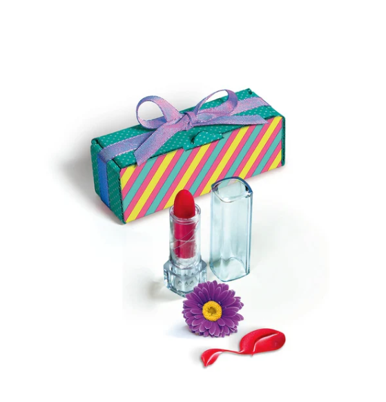 Science & Play Lipstick & Lip Gloss Laboratory Set Polish Language Clementoni 50920