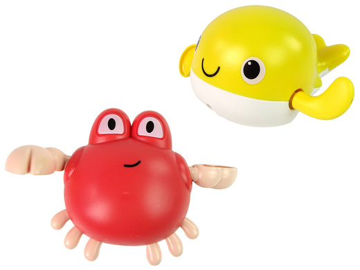 Fish Catching Bathing Set Fishing Rod Screw-on Crab