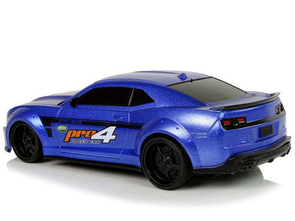 Remote Controlled Sports Car 1:24 Racing Blue Tinted Windows