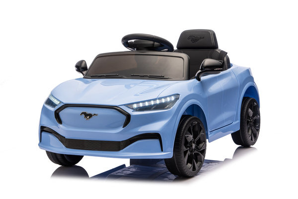 Ford Mustang Mach-E Blue 24V Battery-Powered Car