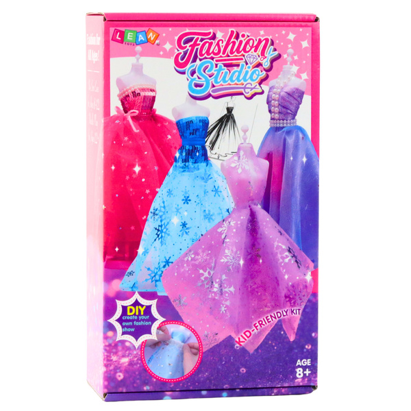 DIY Creative Kit for Designing and Sewing Doll Clothes