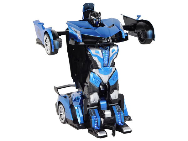Auto-Roboter-Transformation R/C 1:10 Blaue Gestensteuerung