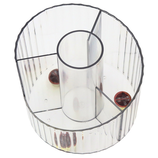 School Supplies Organizer Office Transparent White