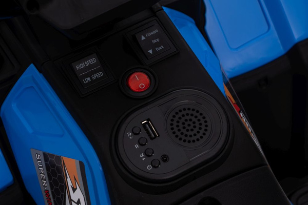 Elektrisches Ride-On-Quad JC915 Blau