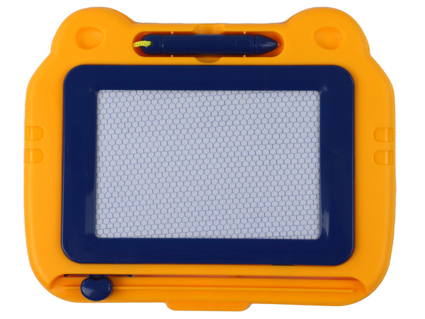 Blauer interaktiver Lauflernwagen mit Lerntafel