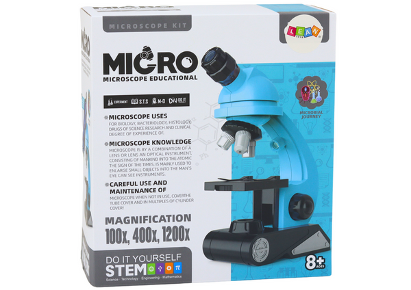 Educational Microscope For Research Children Accessories Blue