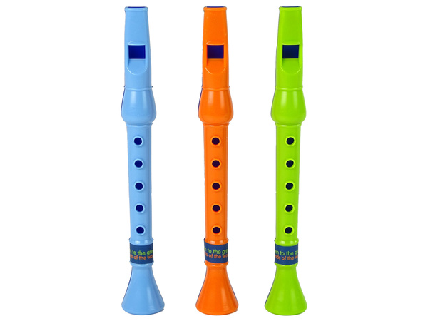 Set mit drei Flöten für Kinder Tiere