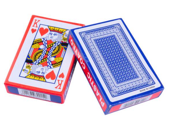 Klassische beschichtete Spielkarten 54 Stk