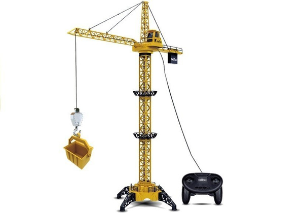Zdalnie Sterowany Żuraw Dźwig Wysięgnik Duży R/C