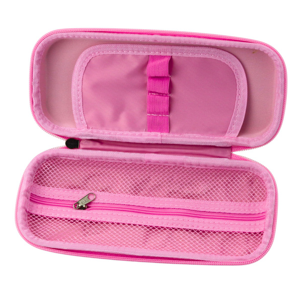 Rosa Einhorn Federmäppchen aus verstärktem Material 22,5x10 cm