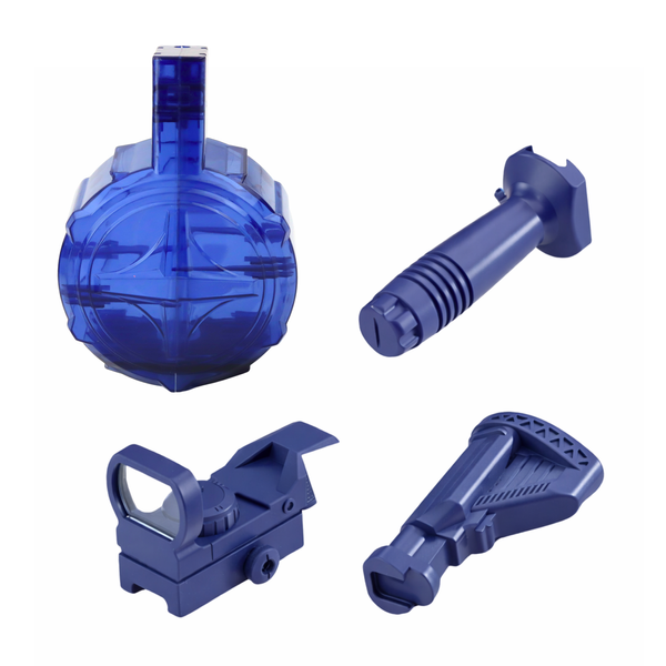 Electric Rifle Weapon Water Gun M416 Blue 62 cm