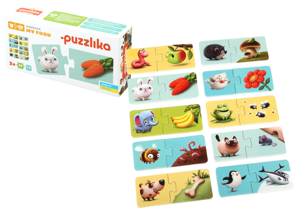 Puzzle 'Mein Essen' Tiere 12992