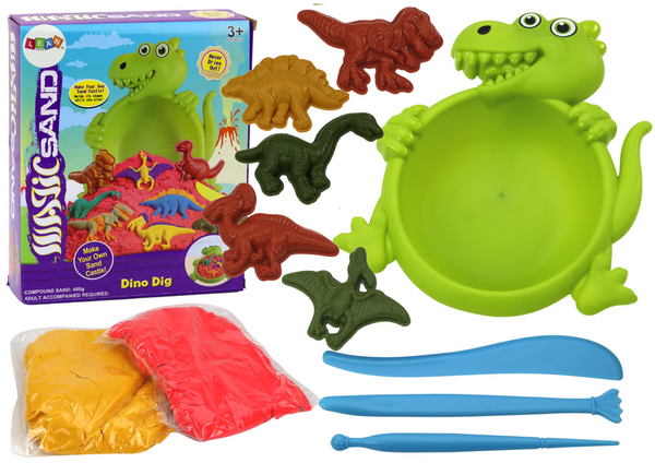 Magic Sand Dinosaurs Molds 6pcs