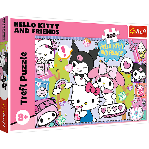 Puzzle 300 - Crazy Trio - Hello Kitty Trefl 23039