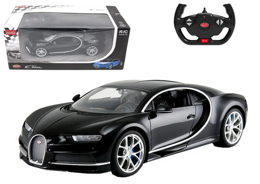 RC Bugatti Chiron 1:14 Black Remote Control Car