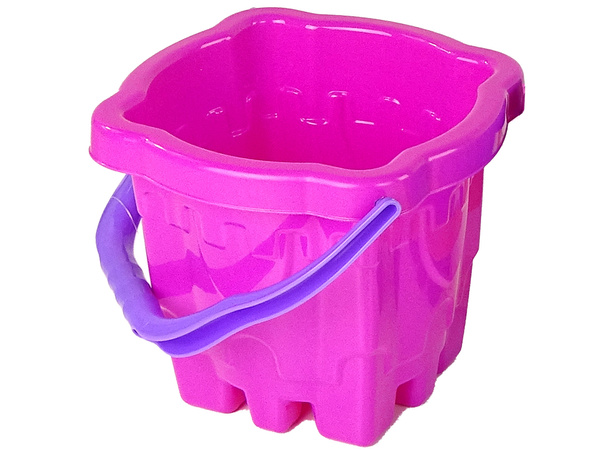 Sand bucket "Castle" Pink