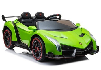 Electric Ride On Lamborghini Veneno Green