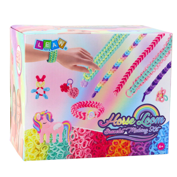 DIY Creative Kit for Making Bracelets Rubber Bands Accessories