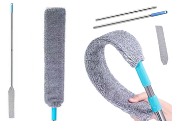 Telescopic Microfiber Dusting Brush Flat