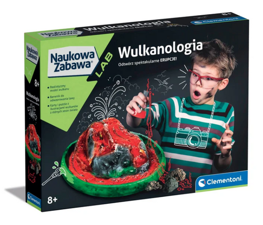 Scientific Fun Volcanology Science Kit Polish Language Clementoni 50893