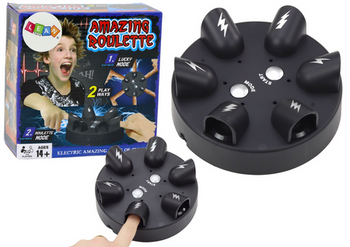 Verrücktes Roulette-Lügendetektorspiel mit Elektroschock