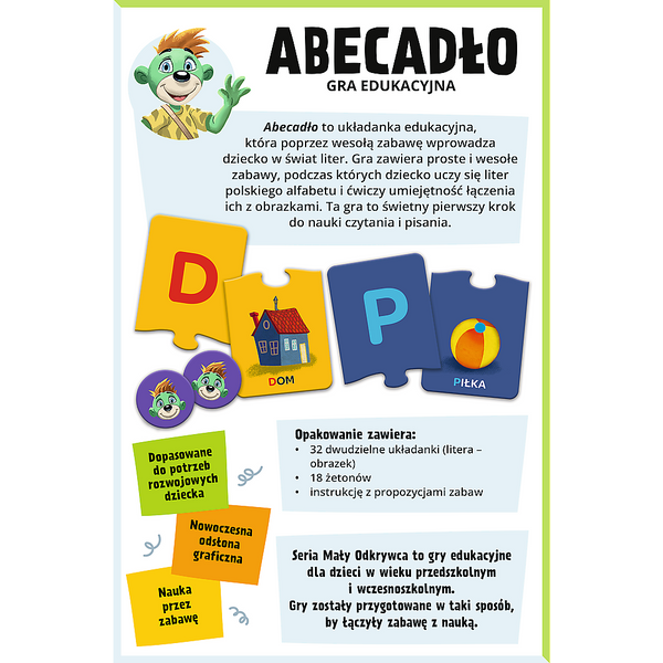 SPIEL - Alphabet / Kleiner Entdecker Trefl 02811