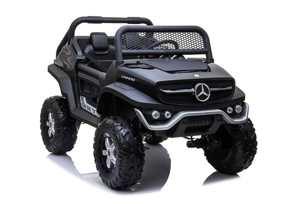 Mercedes Unimog Electric Ride On Car Black