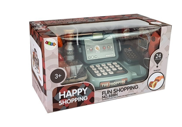 Shopper's Checkout Set with Microphone, Sound, Terminal