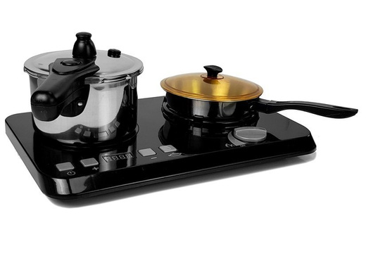 Stainless steel kitchen set Induction hob 32 elements