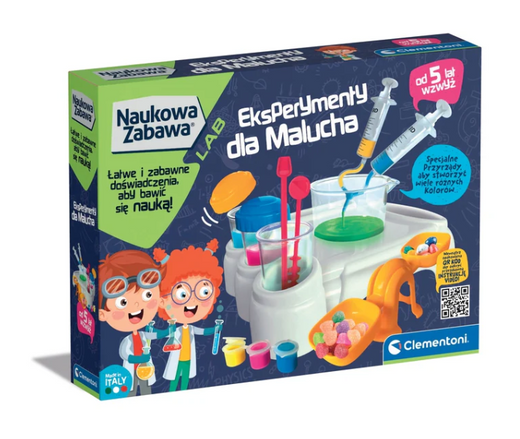 Science & Play Experiments for Little Scientists Polish Language Clementoni 50895