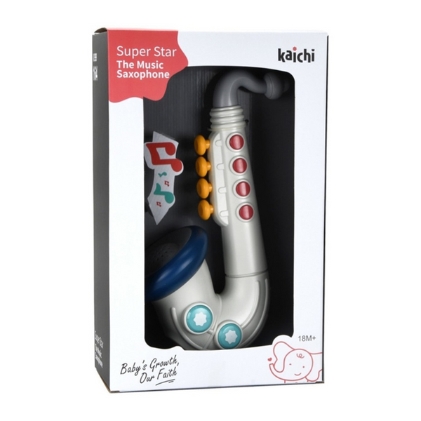 Musikalisches Saxophon für Kleinkinder, interaktives Instrument