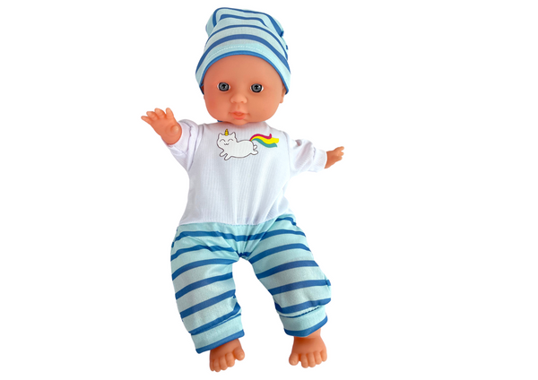 Baby Doll Blue Striped Pyjamas 30 cm