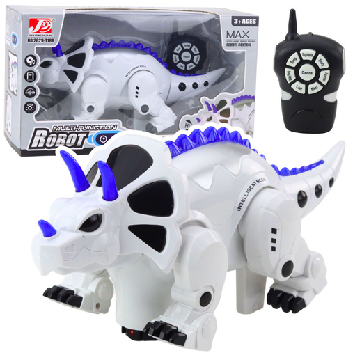 Smart Remote Controlled RC Dinosaur Robot Triceratops