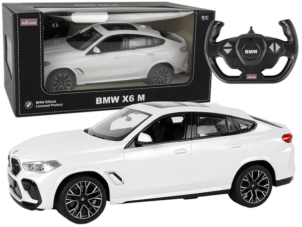 Auto R/C Bmw X6 M 1:14 Rastar Weiß