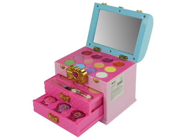 Make-up Beauty Set Toilet Casket Pink Cardboard