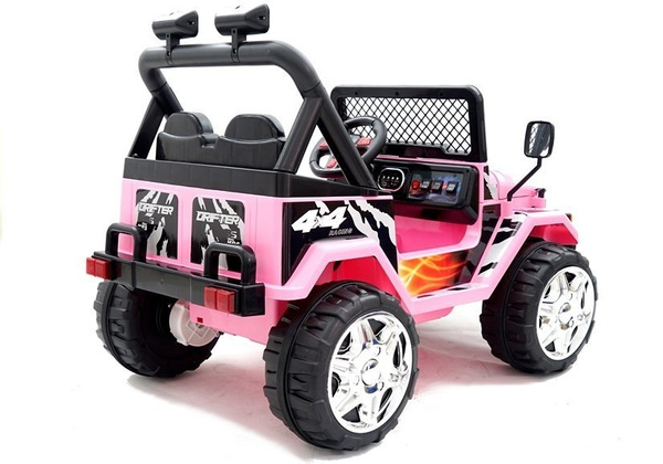 Kinderfahrzeug Jeep Raptor S618 EVA Rosa Auto EVA-Reifen Frontscheinwerfer Auto