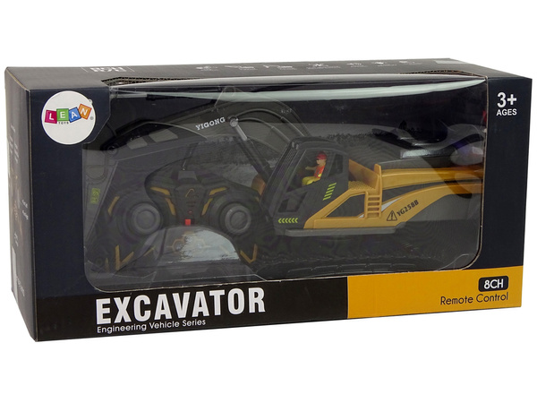 Caterpillar Remote Control Excavator 2.4G Yellow