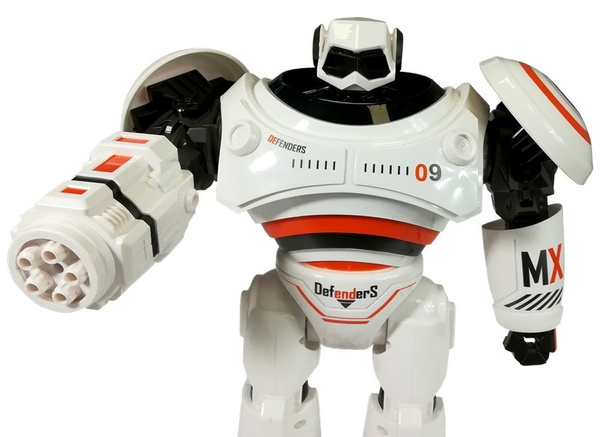 R/C-Roboter-Fernsteuerungs-Gatling-Pistole am Arm