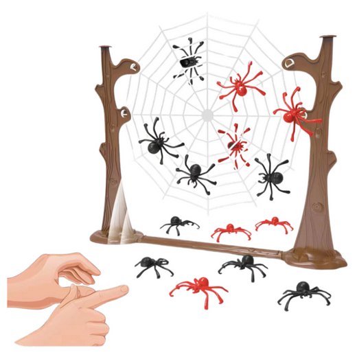 Familien-Arcade-Spiel Jumping Spiders Web