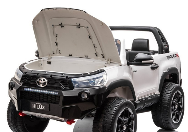 Elektroauto für Kinder Toyota Hilux Weiß