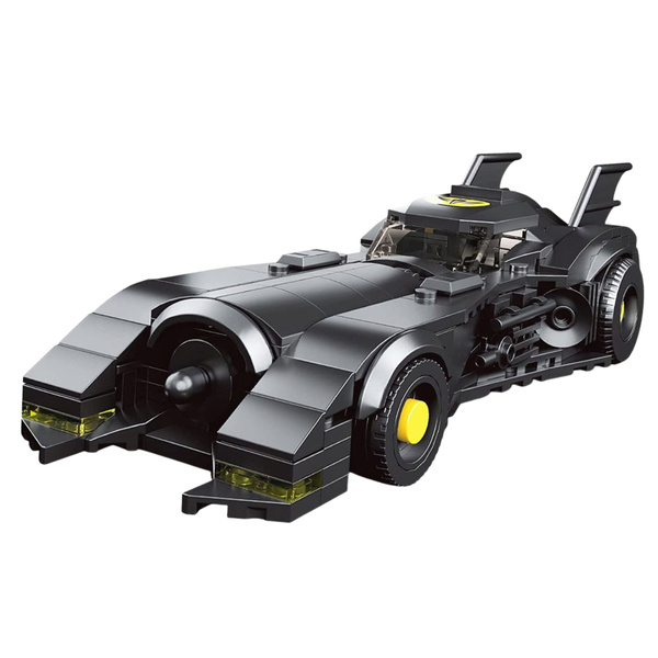 Superhero Race Car Building Blocks Black 409 pcs.