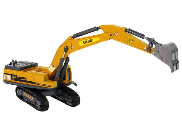 Construction Vehicle Yellow Caterpillar Excavator 1:55