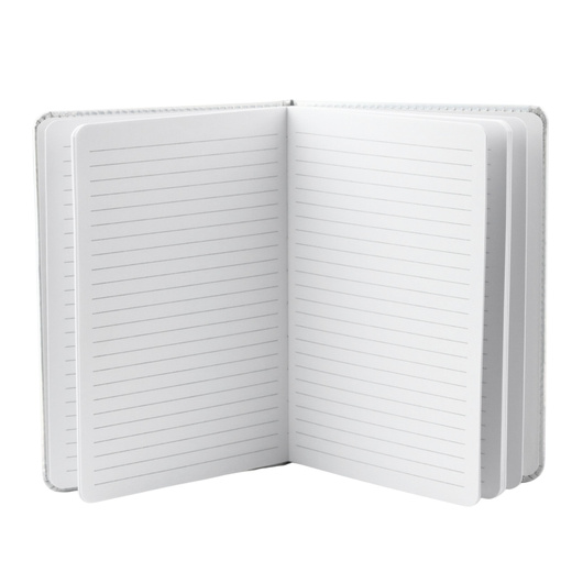 Notizbuch Planer liniert Blätter Pflanzen Radiergummi A5 80 Blatt