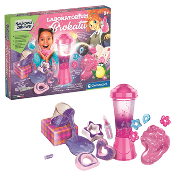 Science & Play Glitter Laboratory Fairy World Polish Language Clementoni 50700