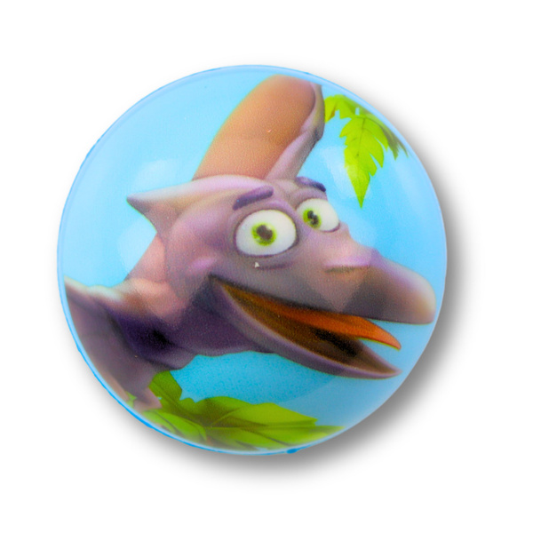 Schaumstoff-Hüpfbälle in Dinosaurierform, 6,5 cm